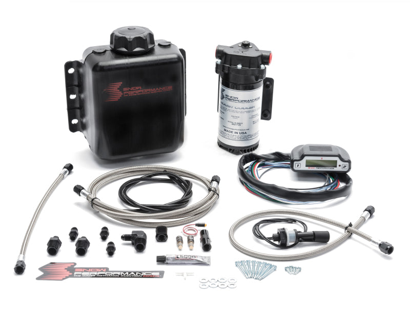 Snow Performance Stg 3 Boost Cooler EFI 2D MAP Prog. Water Injection Kit (SS Braided Line & 4AN) SNO-310-BRD