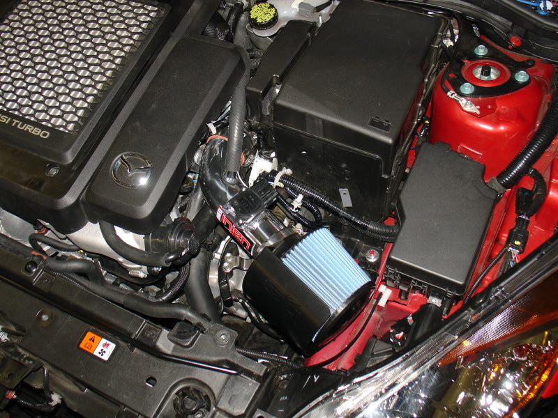 Injen 07-10 MazdaSpeed 3 2.3L 4cyl Turbo Polished Short Ram Intake SP6063P