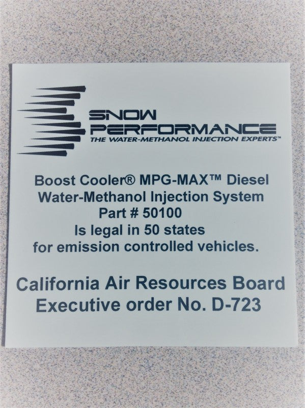 Snow Performance Stg 3 Boost Cooler Water Injection Kit TD (Red Hi-Temp Tubing and Quick Fittings) SNO-50100
