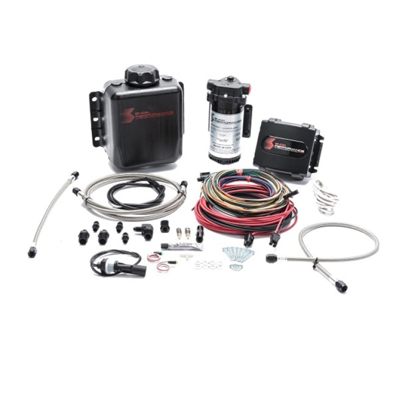 Snow Performance Stg 4 Boost Cooler Platinum Water Injection Kit (w/SS Braid Line and 4AN Fitting) SNO-9000-BRD