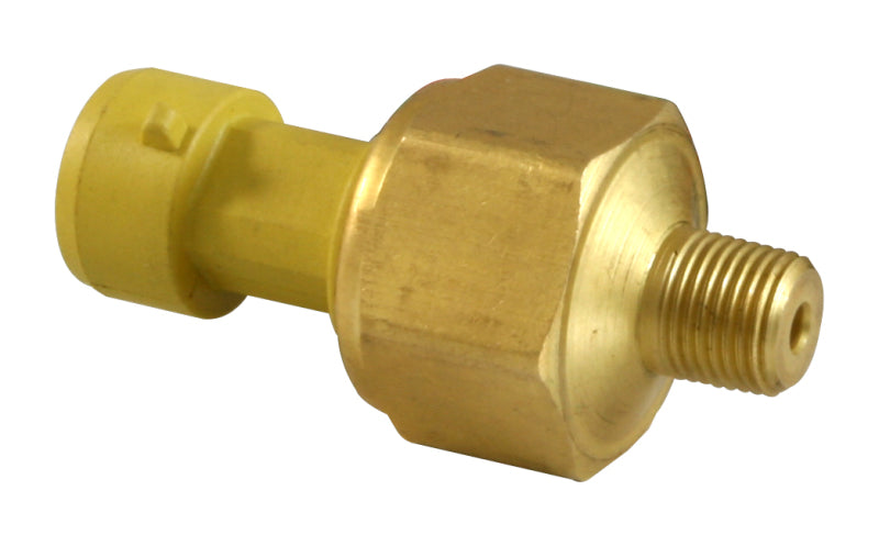 AEM 150 PSIg MAP Brass Sensor Kit (Includes 150 PSIg Brass Sensor & 12in Flying Lead Connector) 30-2131-150