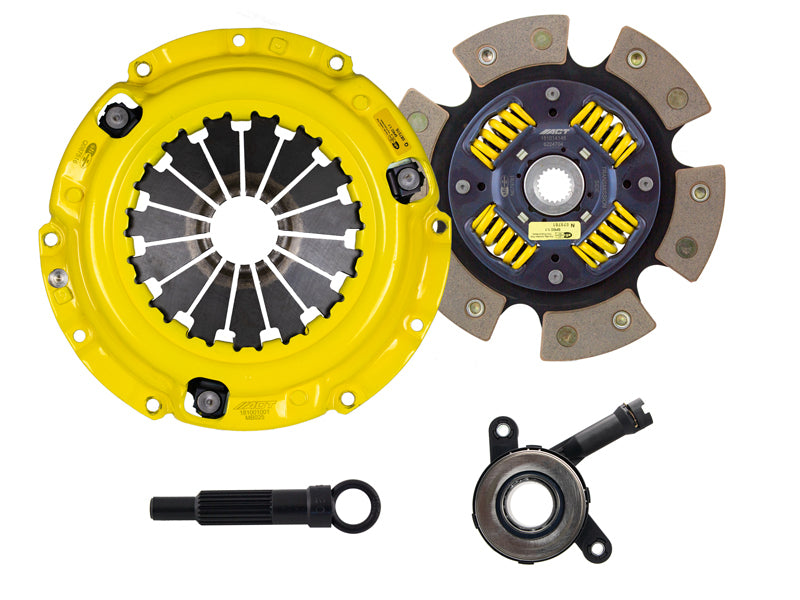 ACT 08-17 Mitsubishi Lancer GT / GTS HD/Race Sprung 6 Pad Clutch Kit MB11-HDG6