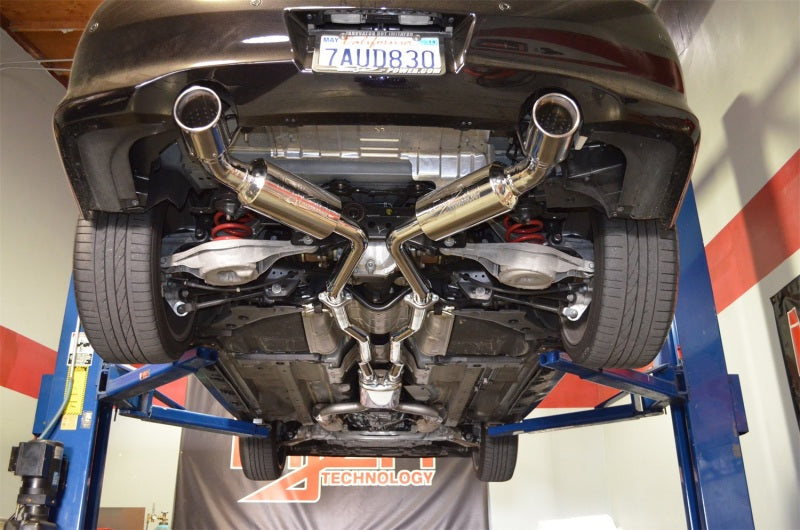 Injen 08-13 Infiniti G37/G37 IPL Coupe 3.7L 76mm Stainless Steel Exhaust w/ Titanium Tips SES1997TT