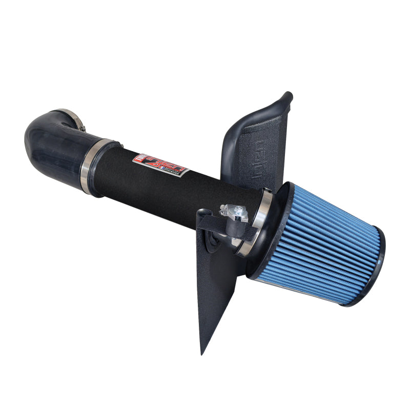 Injen 11-19 Dodge Challenger Hemi 5.7L V8 Wrinkle Black Power-Flow Air Intake System w/Heat Shield PF5063WB