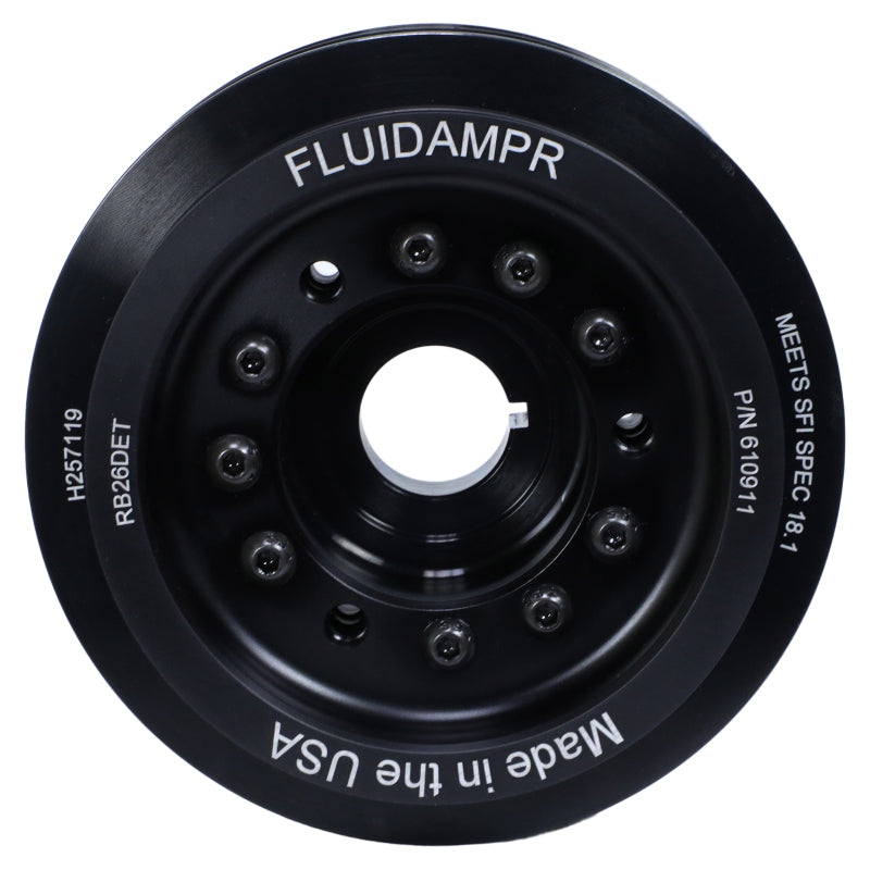 Fluidampr Nissan RB26DET Phase-2 BCNR33 GT-R / BNR-34 GT-R Steel Internally Balanced Damper 610911