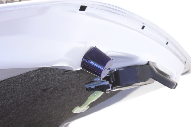 Perrin 15-22 Subaru WRX / 15-21 STI Adjustable Trunk Bumper Set (2pcs) - Blue PSP-BDY-502BL