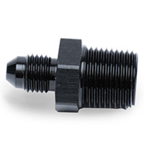 Snow Performance 3/8in NPT to 4AN Straight Water Fitting (Black) SNO-803-BRD