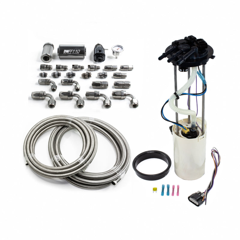 DeatschWerks 1999-2004 GM Truck DW400 Pump Module w/CPE fuel lines 9-401-603-7010