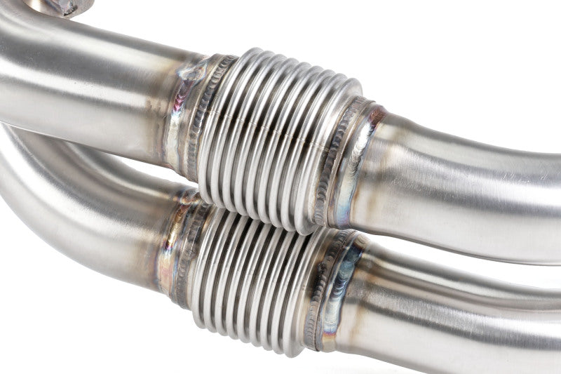 Perrin 22-24 Subaru WRX / 20-24 OBXT & Legacy XT / 19-24 Ascent Equal Length Header - Brushed SS PSP-EXT-058