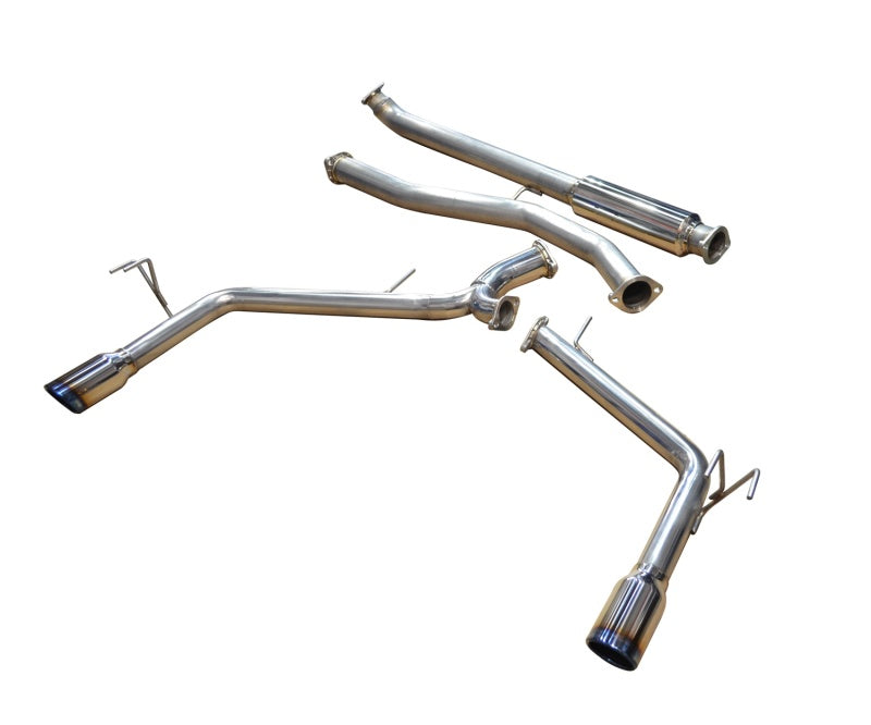 Injen 16-20 Honda Civic 1.5L Turbo 4Cyl (Sedan) 63mm SS Cat-Back Exhaust with Dual Burnt Titanium Tips SES1572TT