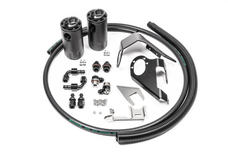 Radium Engineering 2009+ Nissan 370Z (VQ37VHR) Catch Can Kit - Fluid Lock 20-0525-FL