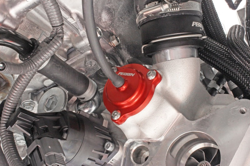 Perrin 2022+ Subaru WRX Diverter Valve - Red PSP-TAC-616RD