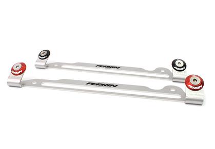 Perrin 15-16 Subaru WRX Engine Cover Lock Down - Black Washers PSP-ENG-166BK