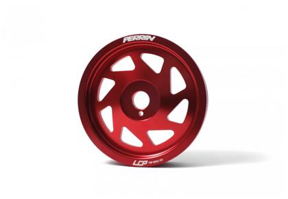 Perrin 13 Subaru BRZ / 13 Scion FR-S / 12-13 Subaru Impreza Crank Pulley - Red PSP-ENG-101RD