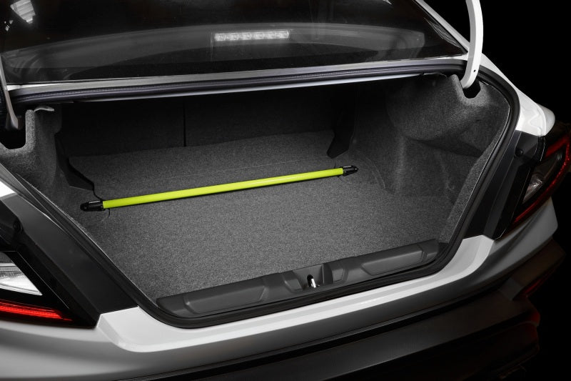 Perrin 22-23 Subaru WRX Rear Shock Tower Brace - Neon Yellow PSP-SUS-042NY