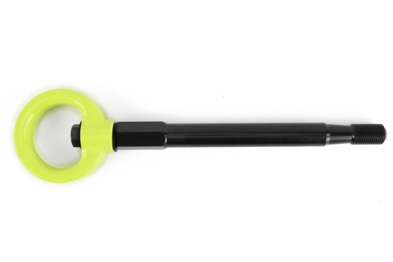 Perrin 08-14 Subaru WRX/STI Tow Hook Kit (Front) - Neon Yellow PSP-BDY-231NY