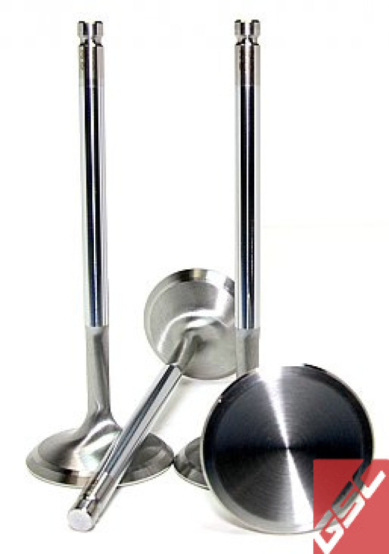 GSC P-D Subaru EJ205/EJ207/EJ257 STD Head Chrome Polished Exhaust Valve - Set of 50 B2011-50