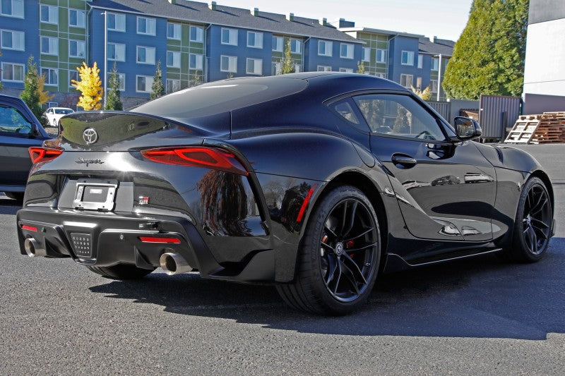 Perrin 2020 Toyota Supra Tow Hook Kit (Rear) - Black PTP-BDY-250BK