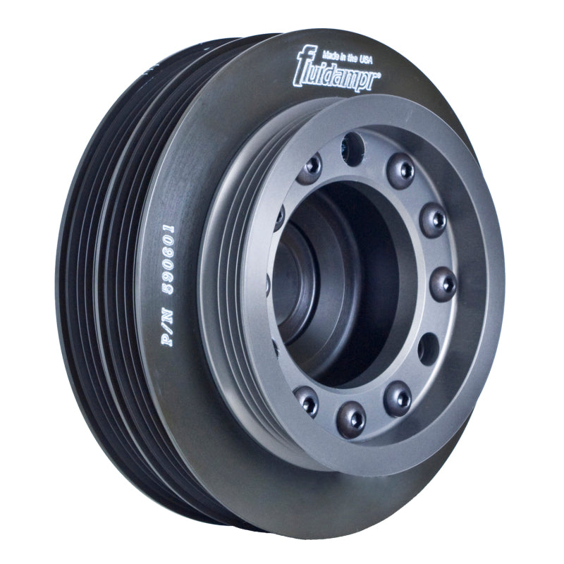 Fluidampr Honda All B Series PS Air / Alt Pulley Steel Internally Balanced Damper 590601