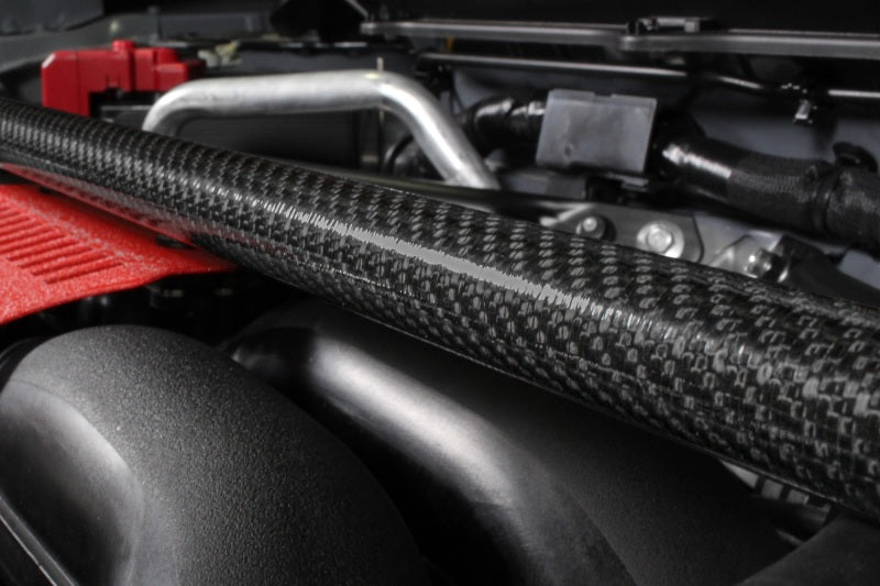 Perrin 2013+ BRZ/FR-S/86/GR86 Front Strut Brace - Carbon Fiber (Requires Removal of OEM Engine Cover) PSP-SUS-066CF