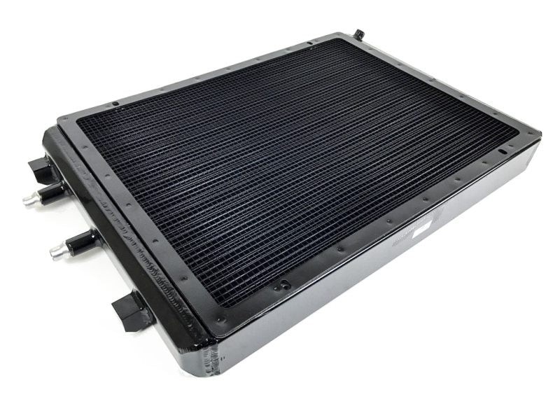 CSF 2014+ BMW M3/M4 (F8X) Front Mount Heat Exchanger with Rock Guard - Black 8075V