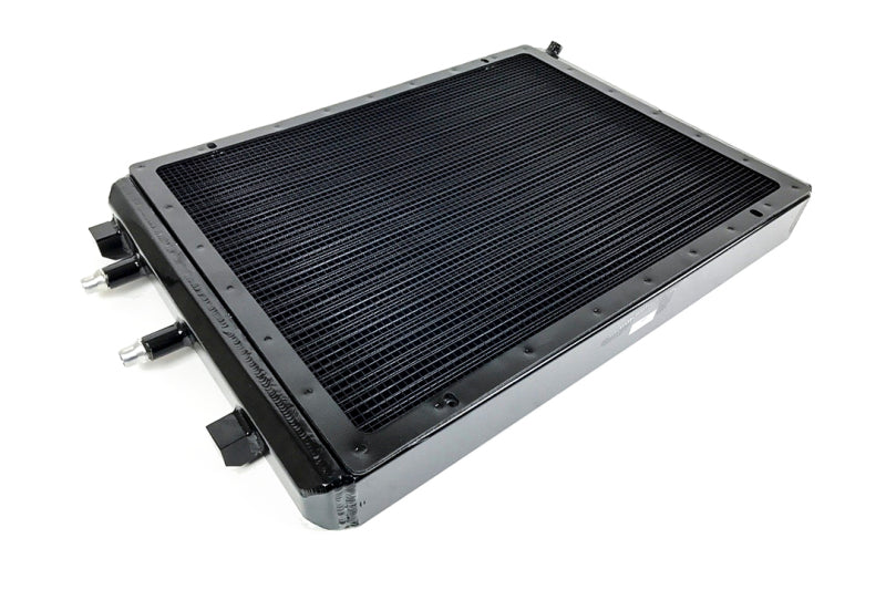 CSF 2014+ BMW M3/M4 (F8X) Front Mount Heat Exchanger with Rock Guard - Black 8075V