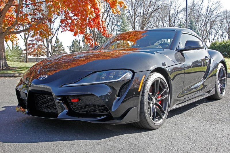 Perrin 2020 Toyota Supra Tow Hook Kit (Front) - Red PTP-BDY-230RD