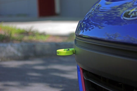 Perrin 18-21 WRX/STI / 13-20 BRZ / 17-20 Toyota 86 Front Tow Hook Kit - Neon Yellow PSP-BDY-235NY