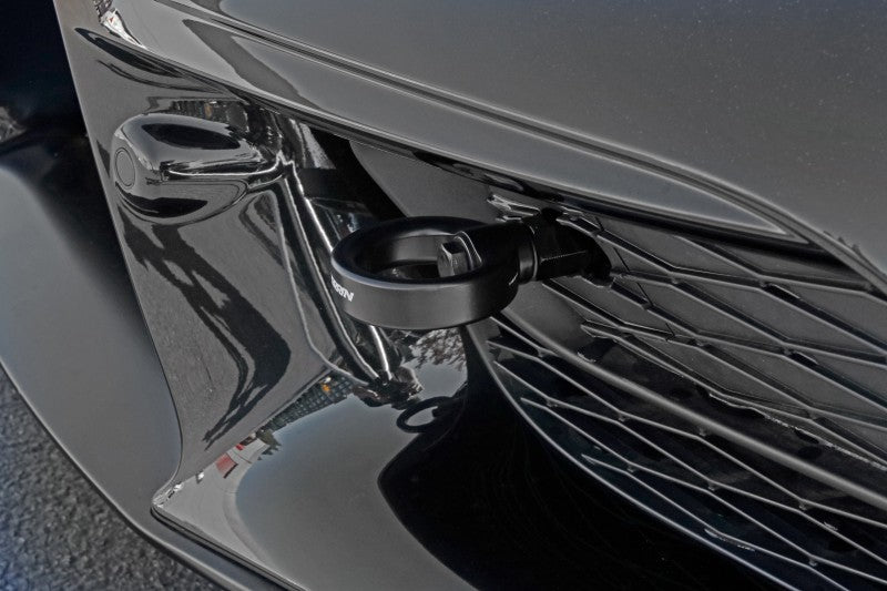 Perrin 2020 Toyota Supra Tow Hook Kit (Front) - Black PTP-BDY-230BK