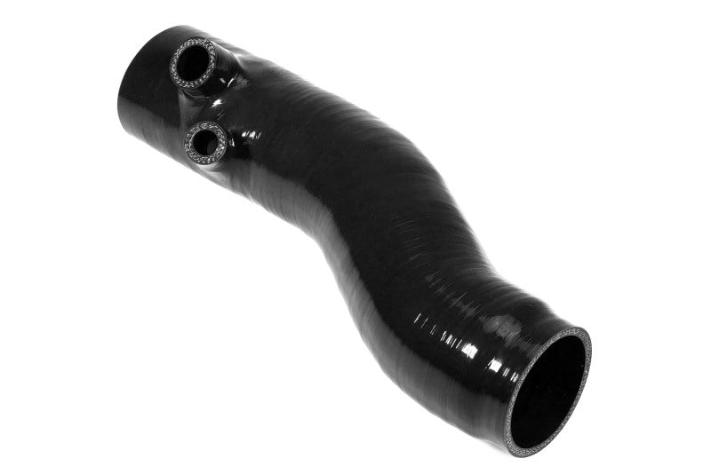 Perrin 2022+ Subaru WRX Black 3in Turbo Inlet Hose w/ Nozzle PSP-INT-425BK