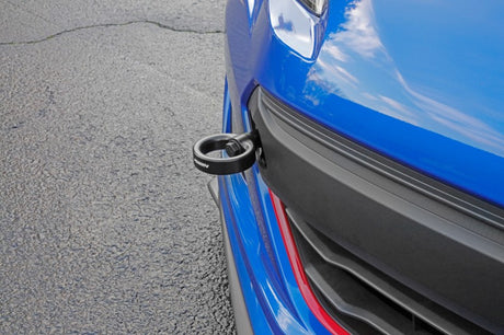Perrin 18-21 WRX/STI / 13-20 BRZ / 17-20 Toyota 86 Front Tow Hook Kit - Flat Black PSP-BDY-235BK