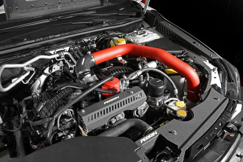 Perrin 22-23 Subaru WRX Front Mount Intercooler Kit (Red Tubes & Black Core) PSP-ITR-441BK/RD