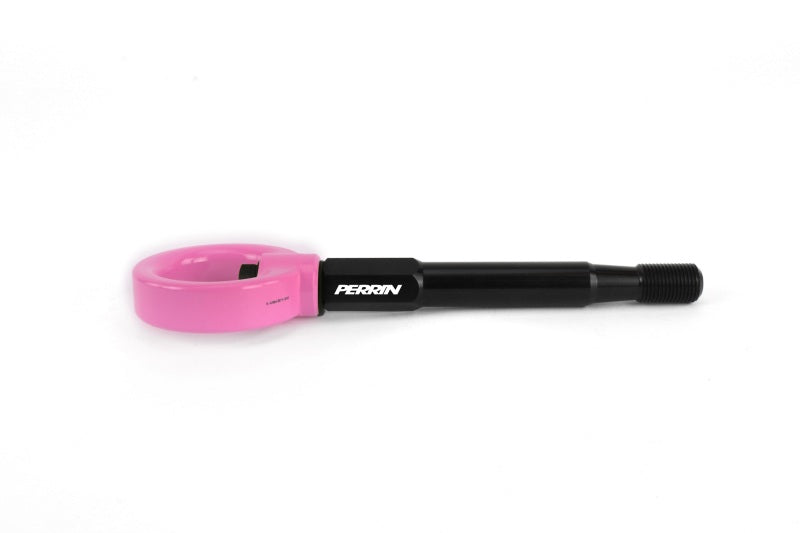 Perrin 18-21 WRX/STI / 13-20 BRZ / 17-20 Toyota 86 Front Tow Hook Kit - Hyper Pink PSP-BDY-235HP