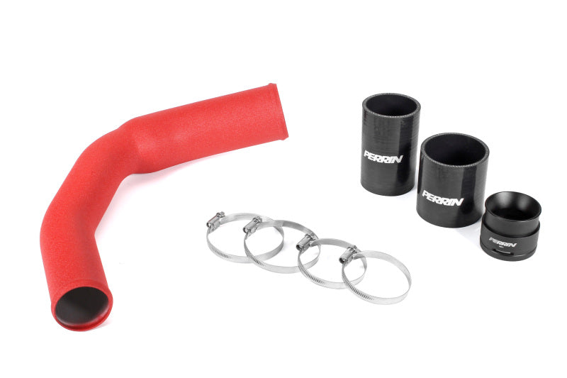 Perrin 2022+ Subaru WRX Charge Pipe - Red PSP-ITR-201RD