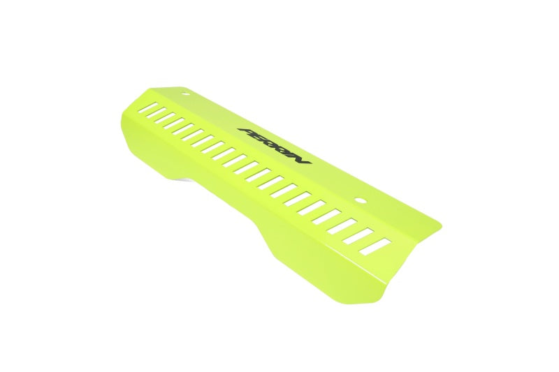 Perrin 22-23 Subaru WRX Pulley Cover (Short Version - Works w/AOS System) - Neon Yellow PSP-ENG-154NY