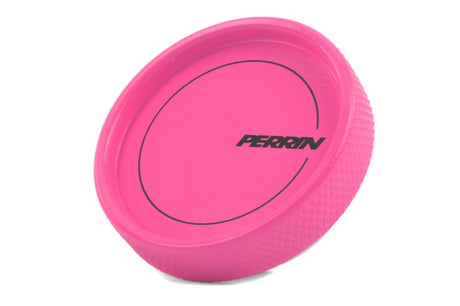 Perrin 02-21 Subaru WRX / 2022 BRZ & GR86 / 04-21 STI / 00-18 Forester XT Oil Fill Cap - Hyper Pink PSP-ENG-711HP