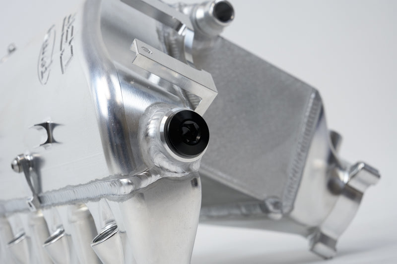 CSF BMW M2/M3/M4 S58 Comp & Non-Comp (G8X) Charge-Air Cooler Manifold - Thermal Dispersion Black 8233B