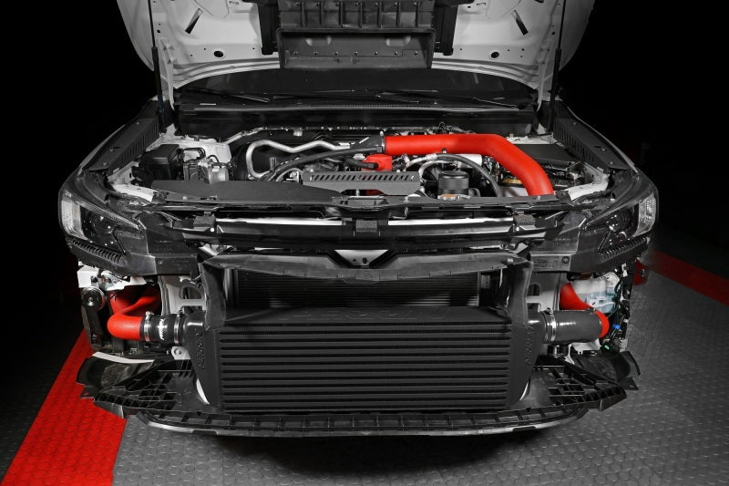 Perrin 22-23 Subaru WRX Front Mount Intercooler Kit (Red Tubes & Black Core) PSP-ITR-441BK/RD