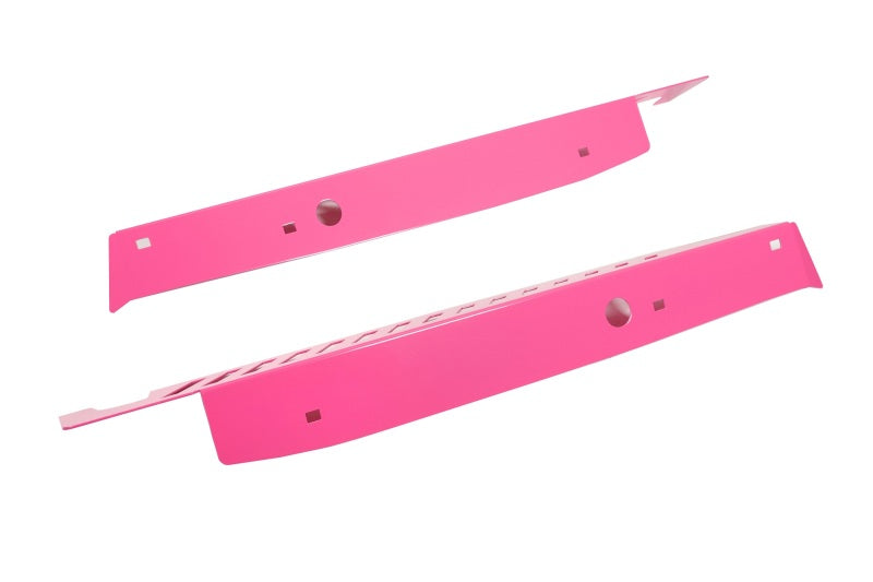 Perrin 22-23 Subaru WRX Fender Shroud Set - Hyper Pink PSP-ENG-551HP