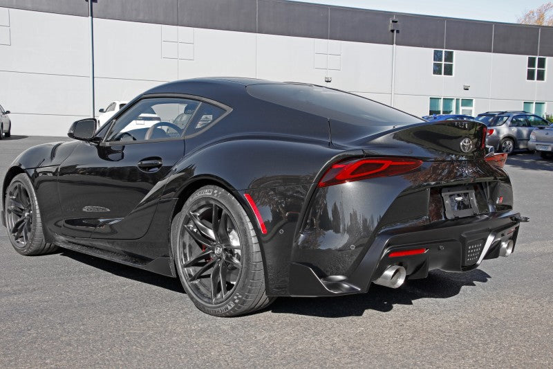 Perrin 2020 Toyota Supra Tow Hook Kit (Rear) - Black PTP-BDY-250BK