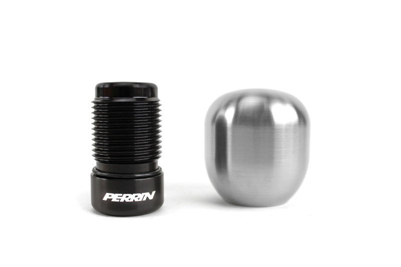 Perrin 13-20 & 2022 BRZ / 2022 Toyota GR86 Automatic Brushed Barrel 1.85in SS Shift Knob PSP-INR-134-2