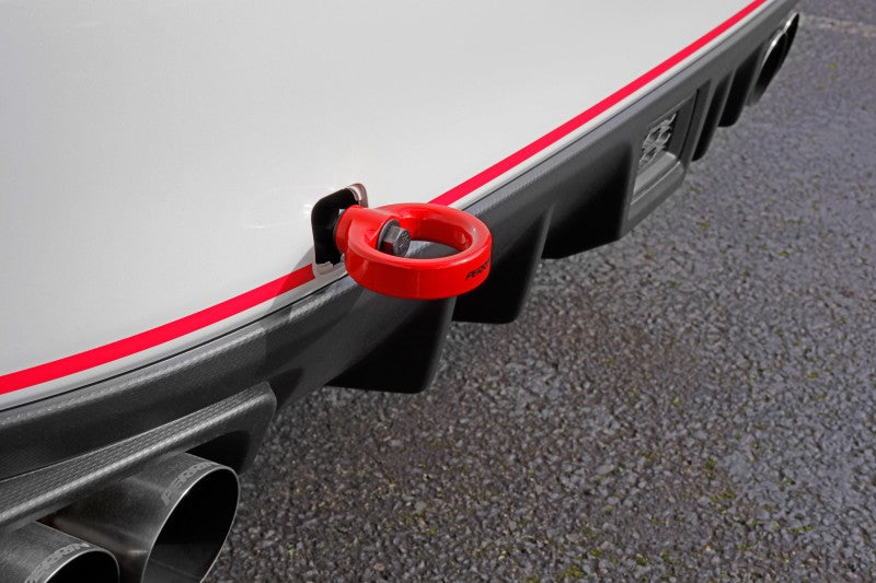 Perrin 15-19 Subaru WRX/STI Tow Hook Kit (Rear) - Red PSP-BDY-252RD