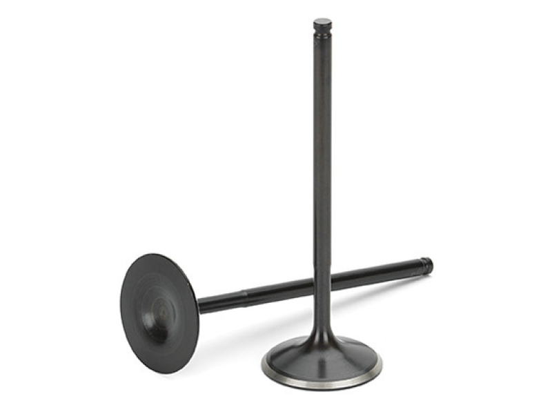 Supertech Honda K20 / F20C1/F22C1 Black Nitrided Exhaust Valve - +1mm Oversize - Set of 8 HEVN-1030F-8