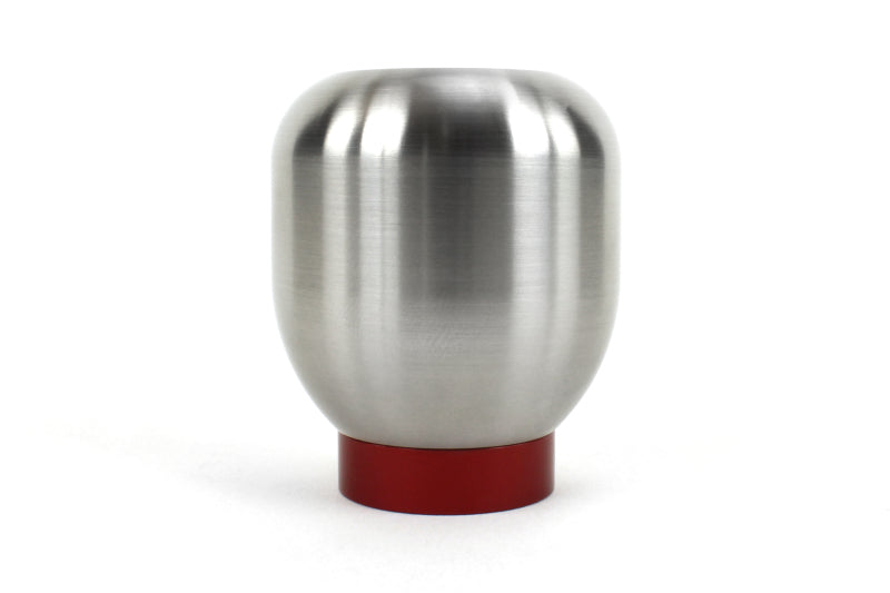 Perrin 17-18 Honda Civic Brushed Stainless Steel Large Shift Knob - 6 Speed PHP-INR-120SS