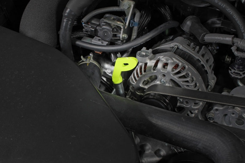 Perrin Subaru Dipstick Handle P Style - Neon Yellow PSP-ENG-720NY