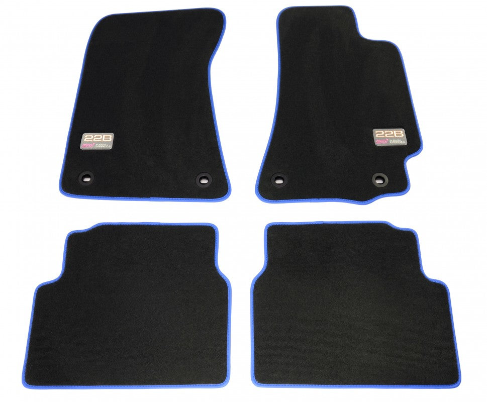 RCM Subaru Impreza 22B JDM Luxury Car Mat Set