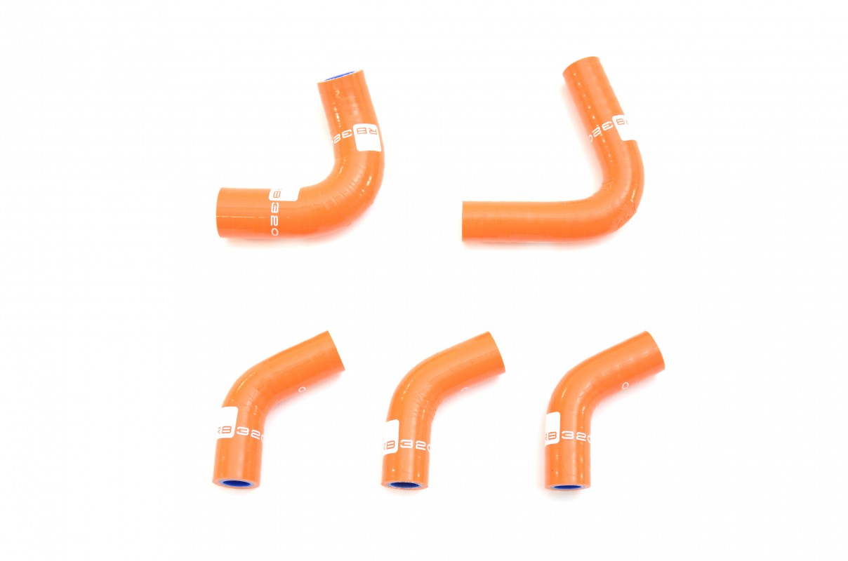RCM / SAMCO RB320 Orange Silicone Hose Collection
