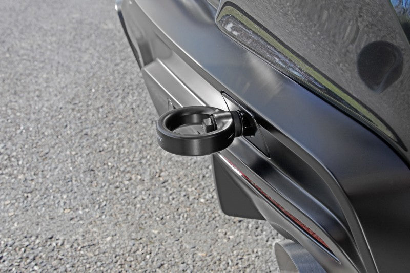 Perrin 2020 Toyota Supra Tow Hook Kit (Rear) - Black PTP-BDY-250BK