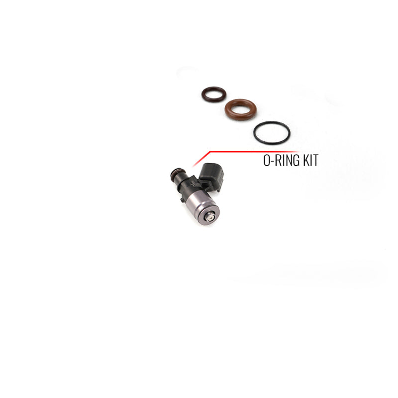 Injector Dynamics O-Ring/Seal Service Kit for Injector with 11mm Top Adapter and WRX Bottom Adapter SK.18.04.36.11