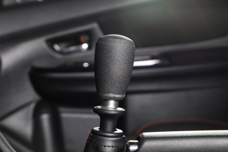 GrimmSpeed Shift Knob Stainless Steel - Subaru 5 Speed and 6 Speed Manual Transmission - Black 380001